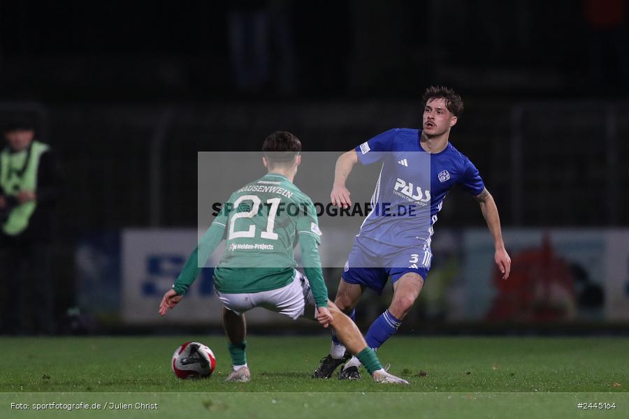 Willy-Sachs-Stadion, Schweinfurt, 11.10.2024, sport, action, Fussball, BFV, 14. Spieltag, Regionalliga Bayern, SVA, FCS, SV Viktoria Aschaffenburg, 1. FC Schweinfurt 1905 - Bild-ID: 2445164