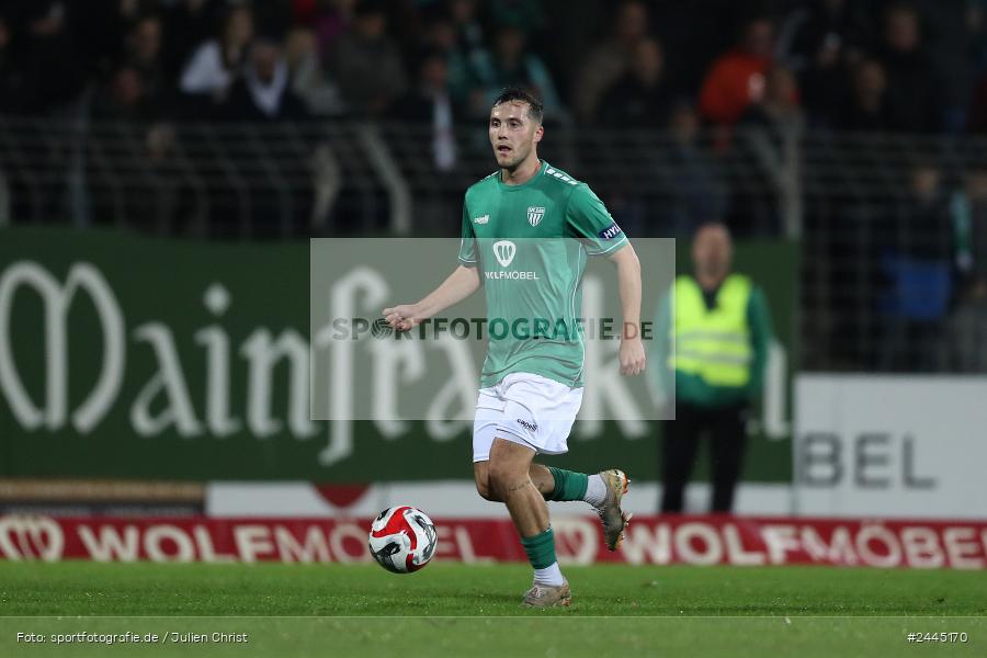 Willy-Sachs-Stadion, Schweinfurt, 11.10.2024, sport, action, Fussball, BFV, 14. Spieltag, Regionalliga Bayern, SVA, FCS, SV Viktoria Aschaffenburg, 1. FC Schweinfurt 1905 - Bild-ID: 2445170