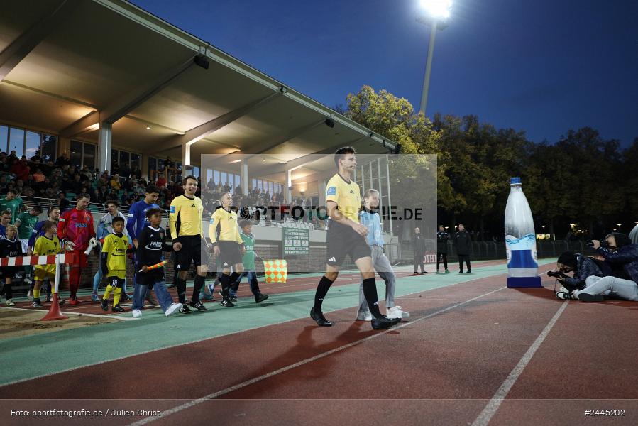 Willy-Sachs-Stadion, Schweinfurt, 11.10.2024, sport, action, Fussball, BFV, 14. Spieltag, Regionalliga Bayern, SVA, FCS, SV Viktoria Aschaffenburg, 1. FC Schweinfurt 1905 - Bild-ID: 2445202