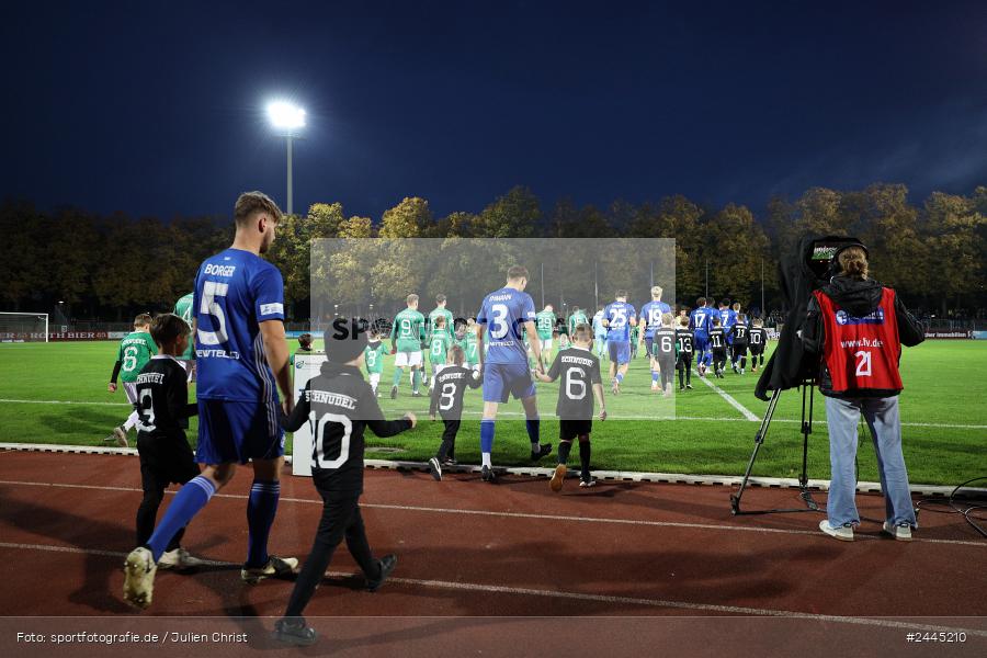 Willy-Sachs-Stadion, Schweinfurt, 11.10.2024, sport, action, Fussball, BFV, 14. Spieltag, Regionalliga Bayern, SVA, FCS, SV Viktoria Aschaffenburg, 1. FC Schweinfurt 1905 - Bild-ID: 2445210