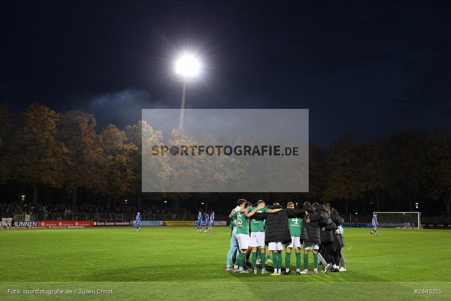 Willy-Sachs-Stadion, Schweinfurt, 11.10.2024, sport, action, Fussball, BFV, 14. Spieltag, Regionalliga Bayern, SVA, FCS, SV Viktoria Aschaffenburg, 1. FC Schweinfurt 1905 - Bild-ID: 2445213