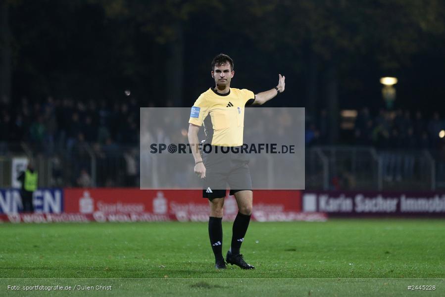 Willy-Sachs-Stadion, Schweinfurt, 11.10.2024, sport, action, Fussball, BFV, 14. Spieltag, Regionalliga Bayern, SVA, FCS, SV Viktoria Aschaffenburg, 1. FC Schweinfurt 1905 - Bild-ID: 2445228 Willy-Sachs-Stadion, Schweinfurt, 11.10.2024, sport, action, Fussball, BFV, 14. Spieltag, Regionalliga Bayern, SVA, FCS, SV Viktoria Aschaffenburg, 1. FC Schweinfurt 1905 - Bild-ID: 2445228