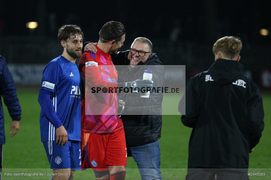 Willy-Sachs-Stadion, Schweinfurt, 11.10.2024, sport, action, Fussball, BFV, 14. Spieltag, Regionalliga Bayern, SVA, FCS, SV Viktoria Aschaffenburg, 1. FC Schweinfurt 1905 - Bild-ID: 2445253