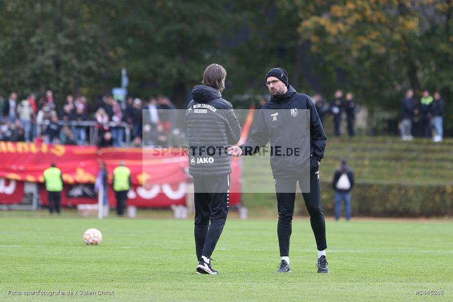 Fuchsparkstadion, Bamberg, 12.10.2024, sport, action, Fussball, BFV, 14. Spieltag, Regionalliga Bayern, FWK, FCE, FC Würzburger Kickers, FC Eintracht Bamberg - Bild-ID: 2445263