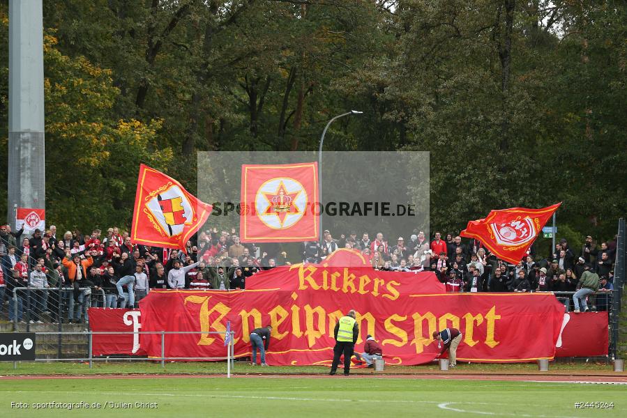 Fuchsparkstadion, Bamberg, 12.10.2024, sport, action, Fussball, BFV, 14. Spieltag, Regionalliga Bayern, FWK, FCE, FC Würzburger Kickers, FC Eintracht Bamberg - Bild-ID: 2445264
