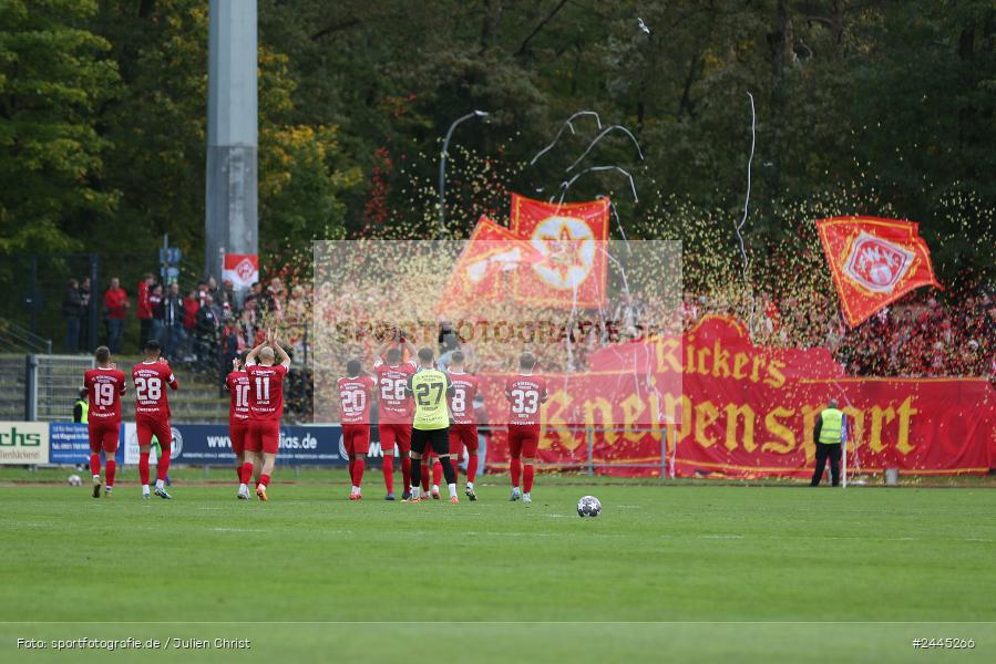 Fuchsparkstadion, Bamberg, 12.10.2024, sport, action, Fussball, BFV, 14. Spieltag, Regionalliga Bayern, FWK, FCE, FC Würzburger Kickers, FC Eintracht Bamberg - Bild-ID: 2445266