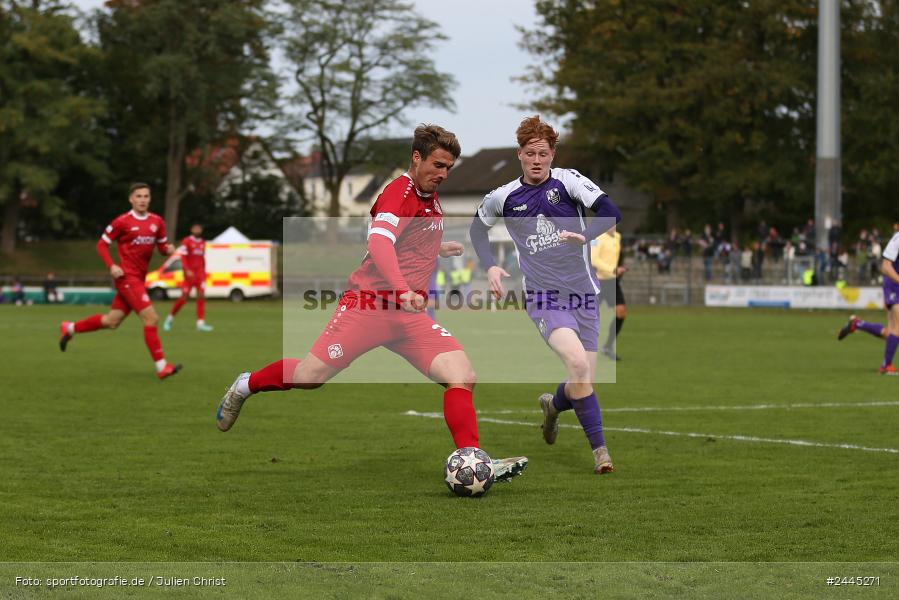 Fuchsparkstadion, Bamberg, 12.10.2024, sport, action, Fussball, BFV, 14. Spieltag, Regionalliga Bayern, FWK, FCE, FC Würzburger Kickers, FC Eintracht Bamberg - Bild-ID: 2445271
