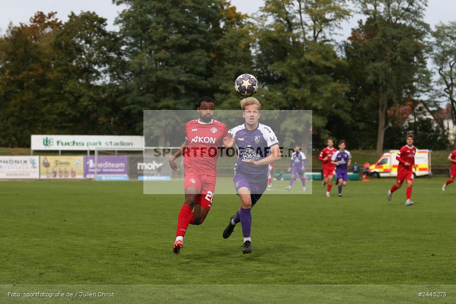 Fuchsparkstadion, Bamberg, 12.10.2024, sport, action, Fussball, BFV, 14. Spieltag, Regionalliga Bayern, FWK, FCE, FC Würzburger Kickers, FC Eintracht Bamberg - Bild-ID: 2445273