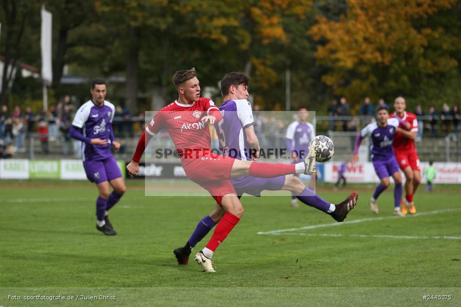 Fuchsparkstadion, Bamberg, 12.10.2024, sport, action, Fussball, BFV, 14. Spieltag, Regionalliga Bayern, FWK, FCE, FC Würzburger Kickers, FC Eintracht Bamberg - Bild-ID: 2445275