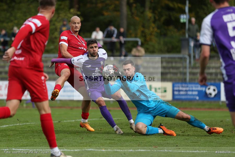 Fuchsparkstadion, Bamberg, 12.10.2024, sport, action, Fussball, BFV, 14. Spieltag, Regionalliga Bayern, FWK, FCE, FC Würzburger Kickers, FC Eintracht Bamberg - Bild-ID: 2445276