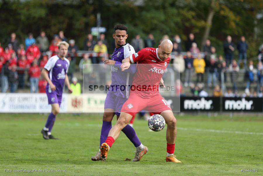 Fuchsparkstadion, Bamberg, 12.10.2024, sport, action, Fussball, BFV, 14. Spieltag, Regionalliga Bayern, FWK, FCE, FC Würzburger Kickers, FC Eintracht Bamberg - Bild-ID: 2445282