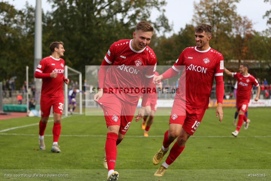 Fuchsparkstadion, Bamberg, 12.10.2024, sport, action, Fussball, BFV, 14. Spieltag, Regionalliga Bayern, FWK, FCE, FC Würzburger Kickers, FC Eintracht Bamberg - Bild-ID: 2445283