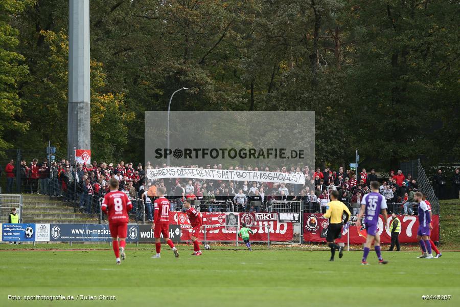 Fuchsparkstadion, Bamberg, 12.10.2024, sport, action, Fussball, BFV, 14. Spieltag, Regionalliga Bayern, FWK, FCE, FC Würzburger Kickers, FC Eintracht Bamberg - Bild-ID: 2445287
