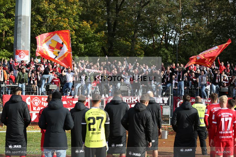 Fuchsparkstadion, Bamberg, 12.10.2024, sport, action, Fussball, BFV, 14. Spieltag, Regionalliga Bayern, FWK, FCE, FC Würzburger Kickers, FC Eintracht Bamberg - Bild-ID: 2445290