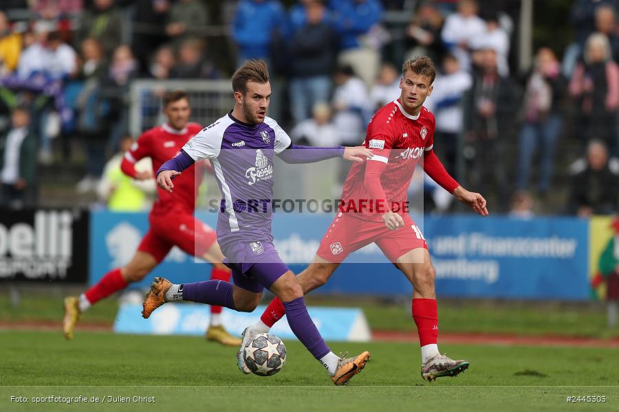 Fuchsparkstadion, Bamberg, 12.10.2024, sport, action, Fussball, BFV, 14. Spieltag, Regionalliga Bayern, FWK, FCE, FC Würzburger Kickers, FC Eintracht Bamberg - Bild-ID: 2445303