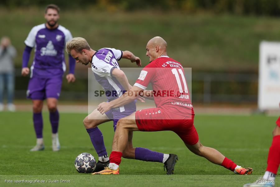 Fuchsparkstadion, Bamberg, 12.10.2024, sport, action, Fussball, BFV, 14. Spieltag, Regionalliga Bayern, FWK, FCE, FC Würzburger Kickers, FC Eintracht Bamberg - Bild-ID: 2445308