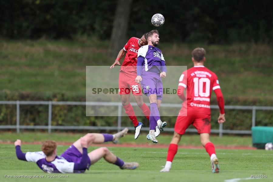 Fuchsparkstadion, Bamberg, 12.10.2024, sport, action, Fussball, BFV, 14. Spieltag, Regionalliga Bayern, FWK, FCE, FC Würzburger Kickers, FC Eintracht Bamberg - Bild-ID: 2445312