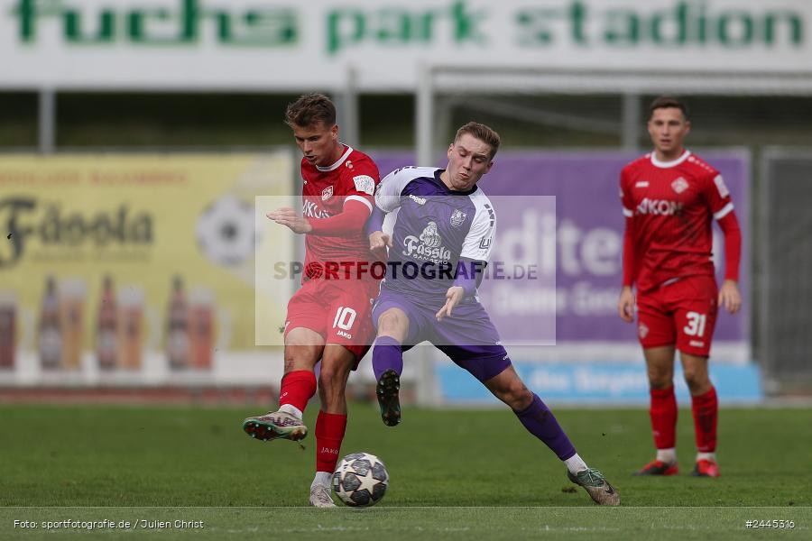 Fuchsparkstadion, Bamberg, 12.10.2024, sport, action, Fussball, BFV, 14. Spieltag, Regionalliga Bayern, FWK, FCE, FC Würzburger Kickers, FC Eintracht Bamberg - Bild-ID: 2445316
