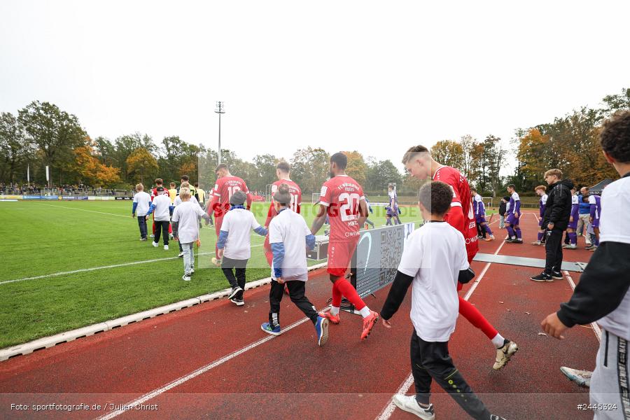 Fuchsparkstadion, Bamberg, 12.10.2024, sport, action, Fussball, BFV, 14. Spieltag, Regionalliga Bayern, FWK, FCE, FC Würzburger Kickers, FC Eintracht Bamberg - Bild-ID: 2445324