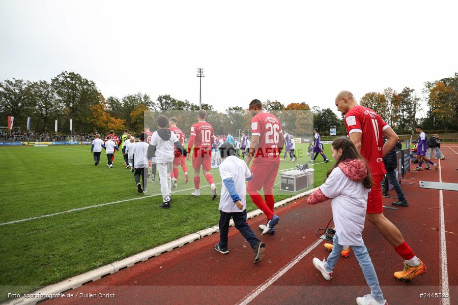 Fuchsparkstadion, Bamberg, 12.10.2024, sport, action, Fussball, BFV, 14. Spieltag, Regionalliga Bayern, FWK, FCE, FC Würzburger Kickers, FC Eintracht Bamberg - Bild-ID: 2445326