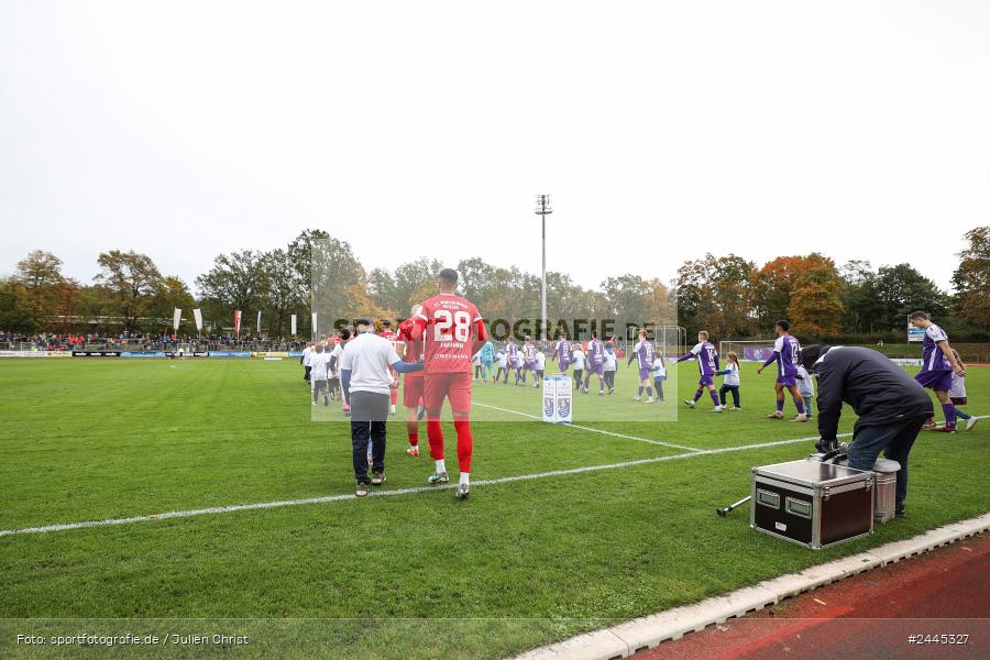Fuchsparkstadion, Bamberg, 12.10.2024, sport, action, Fussball, BFV, 14. Spieltag, Regionalliga Bayern, FWK, FCE, FC Würzburger Kickers, FC Eintracht Bamberg - Bild-ID: 2445327