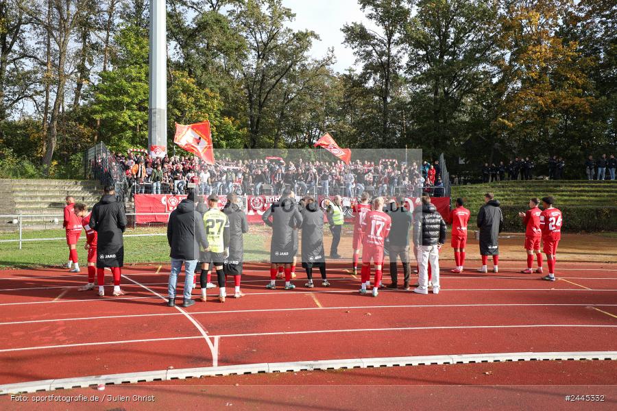 Fuchsparkstadion, Bamberg, 12.10.2024, sport, action, Fussball, BFV, 14. Spieltag, Regionalliga Bayern, FWK, FCE, FC Würzburger Kickers, FC Eintracht Bamberg - Bild-ID: 2445332