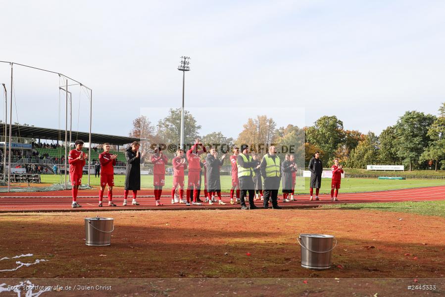 Fuchsparkstadion, Bamberg, 12.10.2024, sport, action, Fussball, BFV, 14. Spieltag, Regionalliga Bayern, FWK, FCE, FC Würzburger Kickers, FC Eintracht Bamberg - Bild-ID: 2445333