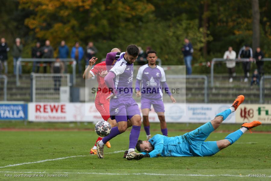 Fuchsparkstadion, Bamberg, 12.10.2024, sport, action, Fussball, BFV, 14. Spieltag, Regionalliga Bayern, FWK, FCE, FC Würzburger Kickers, FC Eintracht Bamberg - Bild-ID: 2445369