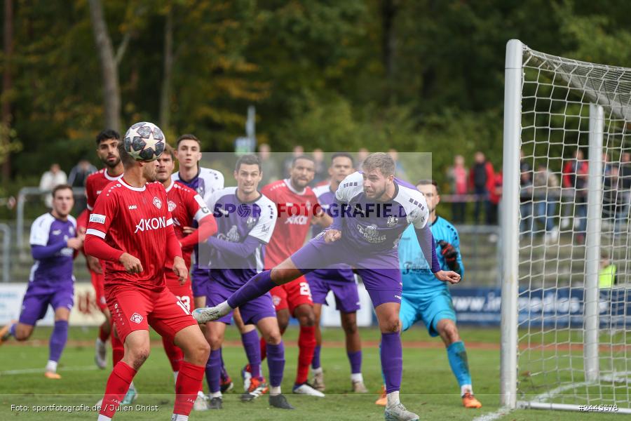 Fuchsparkstadion, Bamberg, 12.10.2024, sport, action, Fussball, BFV, 14. Spieltag, Regionalliga Bayern, FWK, FCE, FC Würzburger Kickers, FC Eintracht Bamberg - Bild-ID: 2445378