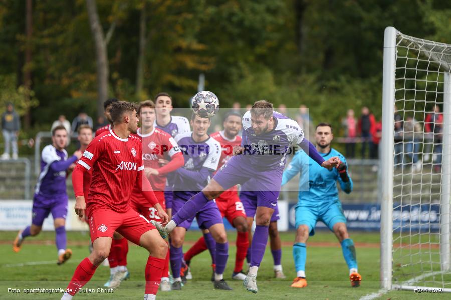Fuchsparkstadion, Bamberg, 12.10.2024, sport, action, Fussball, BFV, 14. Spieltag, Regionalliga Bayern, FWK, FCE, FC Würzburger Kickers, FC Eintracht Bamberg - Bild-ID: 2445379