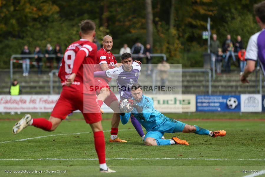 Fuchsparkstadion, Bamberg, 12.10.2024, sport, action, Fussball, BFV, 14. Spieltag, Regionalliga Bayern, FWK, FCE, FC Würzburger Kickers, FC Eintracht Bamberg - Bild-ID: 2445385
