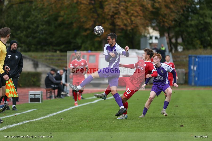 Fuchsparkstadion, Bamberg, 12.10.2024, sport, action, Fussball, BFV, 14. Spieltag, Regionalliga Bayern, FWK, FCE, FC Würzburger Kickers, FC Eintracht Bamberg - Bild-ID: 2445388