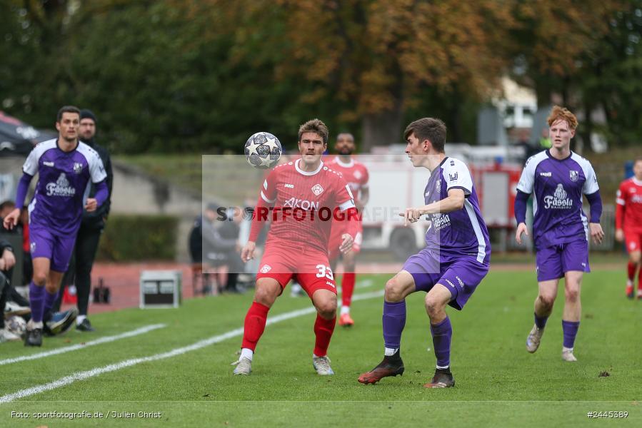Fuchsparkstadion, Bamberg, 12.10.2024, sport, action, Fussball, BFV, 14. Spieltag, Regionalliga Bayern, FWK, FCE, FC Würzburger Kickers, FC Eintracht Bamberg - Bild-ID: 2445389