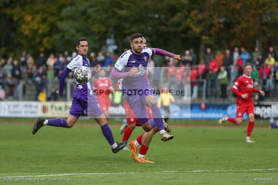 Fuchsparkstadion, Bamberg, 12.10.2024, sport, action, Fussball, BFV, 14. Spieltag, Regionalliga Bayern, FWK, FCE, FC Würzburger Kickers, FC Eintracht Bamberg - Bild-ID: 2445393