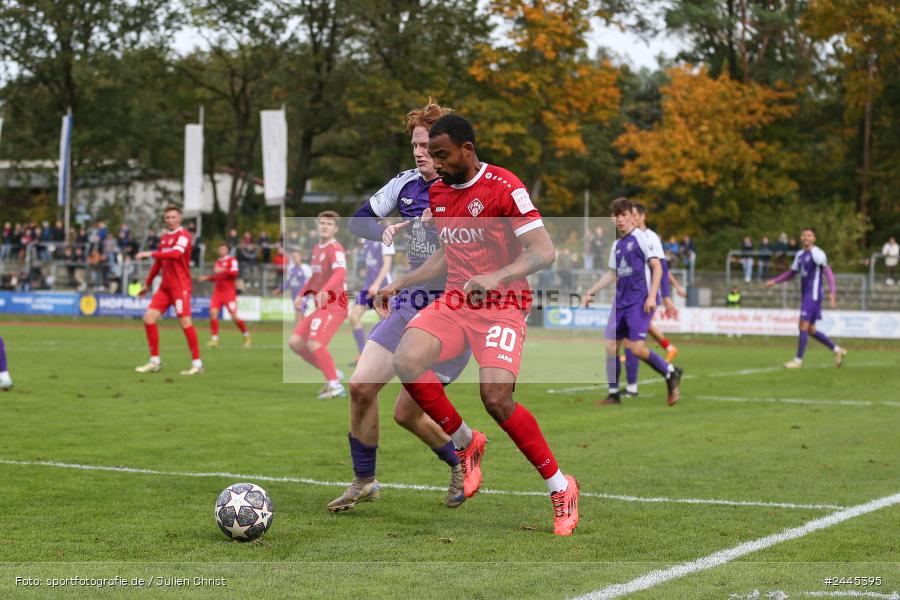 Fuchsparkstadion, Bamberg, 12.10.2024, sport, action, Fussball, BFV, 14. Spieltag, Regionalliga Bayern, FWK, FCE, FC Würzburger Kickers, FC Eintracht Bamberg - Bild-ID: 2445395