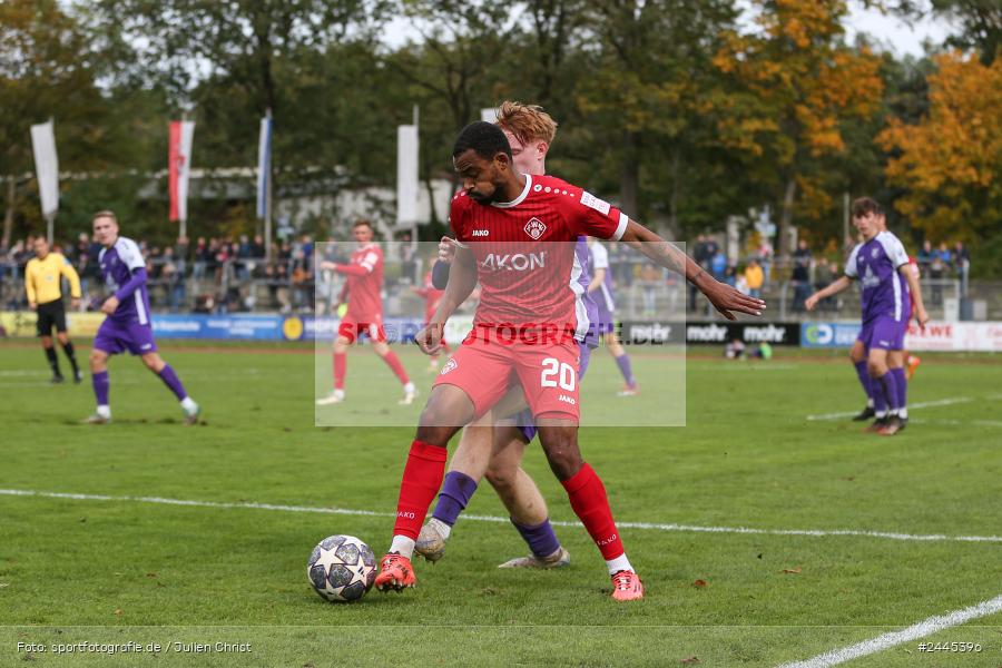 Fuchsparkstadion, Bamberg, 12.10.2024, sport, action, Fussball, BFV, 14. Spieltag, Regionalliga Bayern, FWK, FCE, FC Würzburger Kickers, FC Eintracht Bamberg - Bild-ID: 2445396
