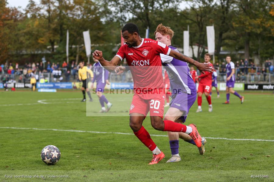 Fuchsparkstadion, Bamberg, 12.10.2024, sport, action, Fussball, BFV, 14. Spieltag, Regionalliga Bayern, FWK, FCE, FC Würzburger Kickers, FC Eintracht Bamberg - Bild-ID: 2445398