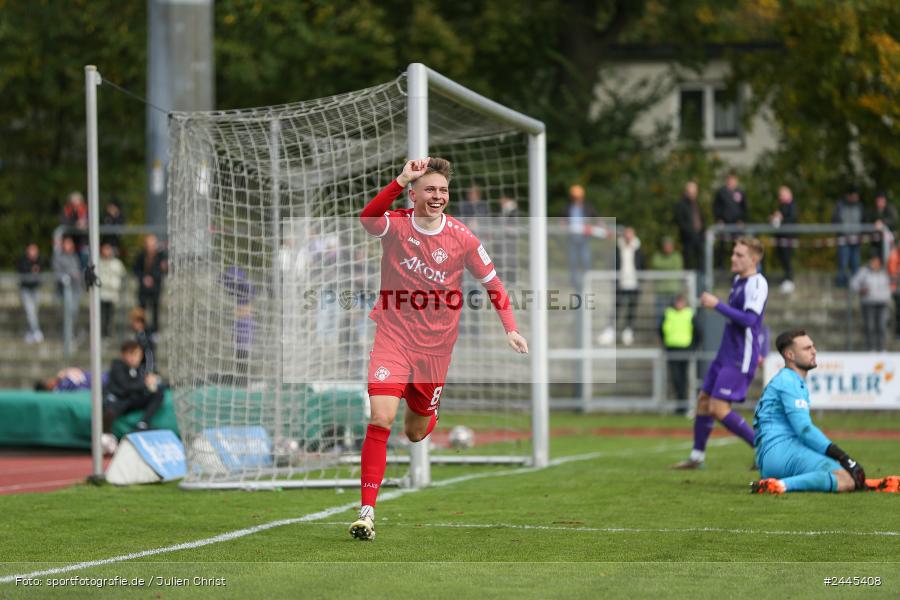 Fuchsparkstadion, Bamberg, 12.10.2024, sport, action, Fussball, BFV, 14. Spieltag, Regionalliga Bayern, FWK, FCE, FC Würzburger Kickers, FC Eintracht Bamberg - Bild-ID: 2445408