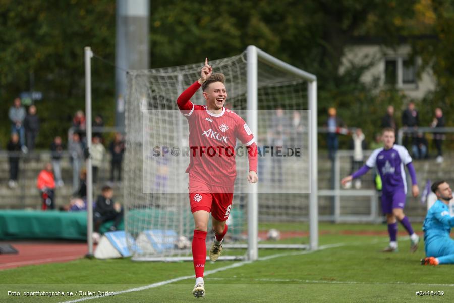 Fuchsparkstadion, Bamberg, 12.10.2024, sport, action, Fussball, BFV, 14. Spieltag, Regionalliga Bayern, FWK, FCE, FC Würzburger Kickers, FC Eintracht Bamberg - Bild-ID: 2445409