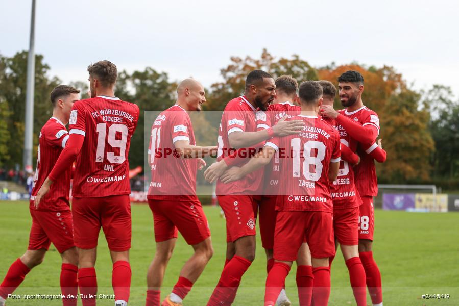 Fuchsparkstadion, Bamberg, 12.10.2024, sport, action, Fussball, BFV, 14. Spieltag, Regionalliga Bayern, FWK, FCE, FC Würzburger Kickers, FC Eintracht Bamberg - Bild-ID: 2445419