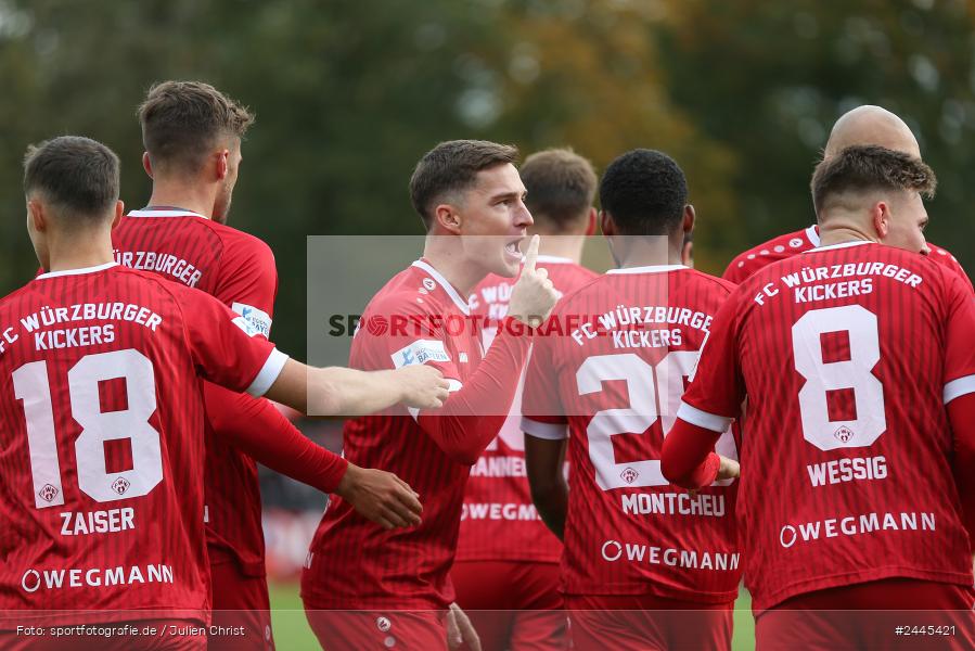 Fuchsparkstadion, Bamberg, 12.10.2024, sport, action, Fussball, BFV, 14. Spieltag, Regionalliga Bayern, FWK, FCE, FC Würzburger Kickers, FC Eintracht Bamberg - Bild-ID: 2445421