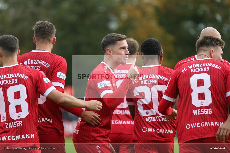 Fuchsparkstadion, Bamberg, 12.10.2024, sport, action, Fussball, BFV, 14. Spieltag, Regionalliga Bayern, FWK, FCE, FC Würzburger Kickers, FC Eintracht Bamberg - Bild-ID: 2445424