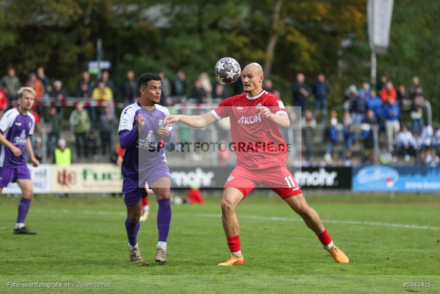 Fuchsparkstadion, Bamberg, 12.10.2024, sport, action, Fussball, BFV, 14. Spieltag, Regionalliga Bayern, FWK, FCE, FC Würzburger Kickers, FC Eintracht Bamberg - Bild-ID: 2445425
