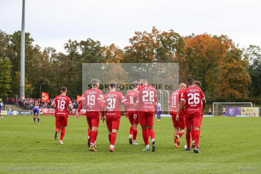 Fuchsparkstadion, Bamberg, 12.10.2024, sport, action, Fussball, BFV, 14. Spieltag, Regionalliga Bayern, FWK, FCE, FC Würzburger Kickers, FC Eintracht Bamberg - Bild-ID: 2445426