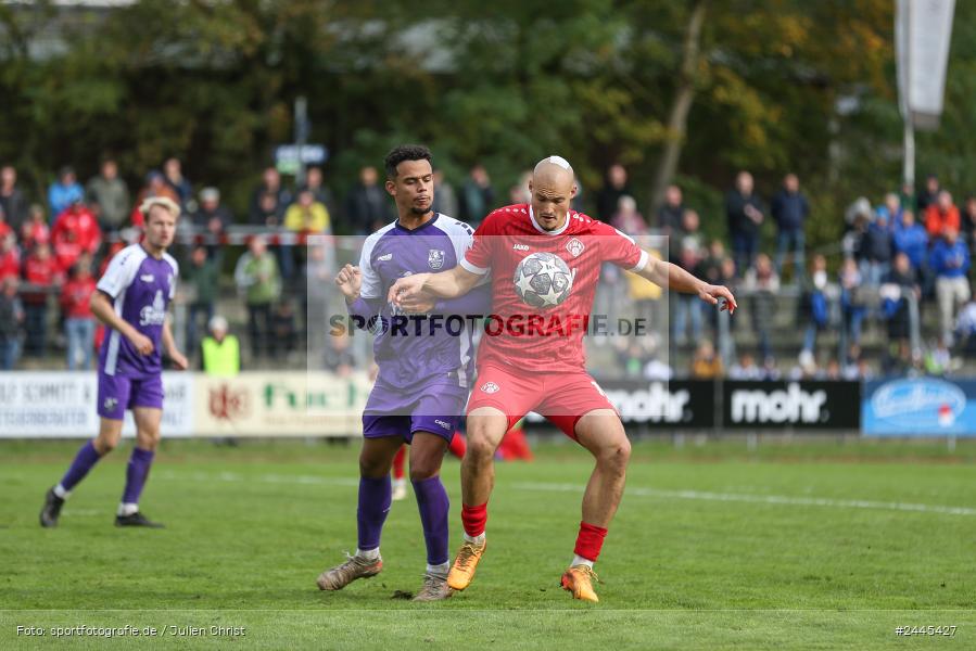 Fuchsparkstadion, Bamberg, 12.10.2024, sport, action, Fussball, BFV, 14. Spieltag, Regionalliga Bayern, FWK, FCE, FC Würzburger Kickers, FC Eintracht Bamberg - Bild-ID: 2445427