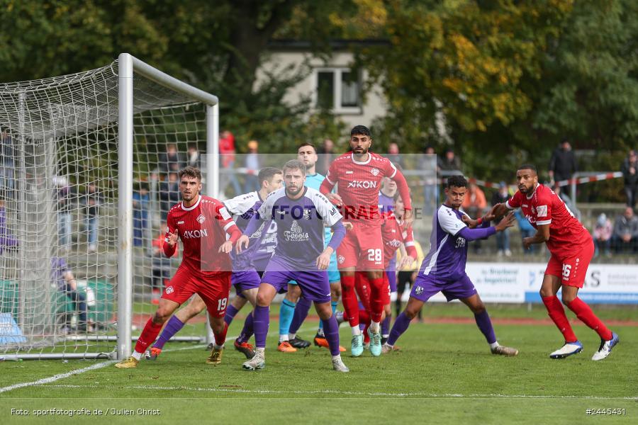 Fuchsparkstadion, Bamberg, 12.10.2024, sport, action, Fussball, BFV, 14. Spieltag, Regionalliga Bayern, FWK, FCE, FC Würzburger Kickers, FC Eintracht Bamberg - Bild-ID: 2445431