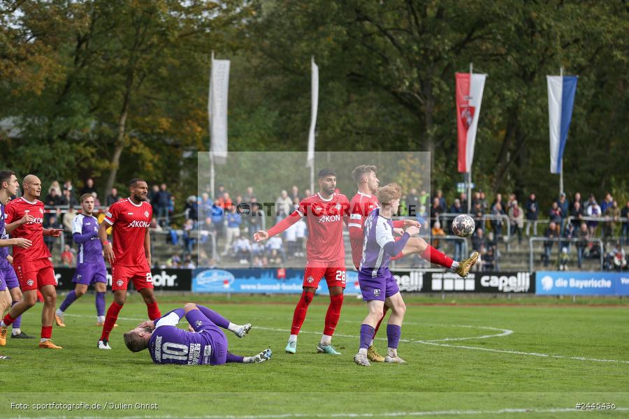 Fuchsparkstadion, Bamberg, 12.10.2024, sport, action, Fussball, BFV, 14. Spieltag, Regionalliga Bayern, FWK, FCE, FC Würzburger Kickers, FC Eintracht Bamberg - Bild-ID: 2445436
