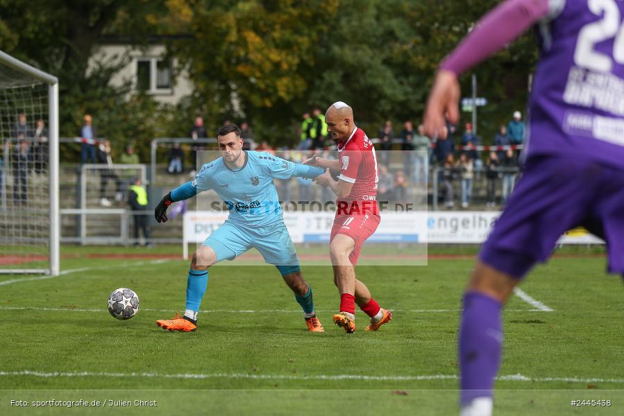 Fuchsparkstadion, Bamberg, 12.10.2024, sport, action, Fussball, BFV, 14. Spieltag, Regionalliga Bayern, FWK, FCE, FC Würzburger Kickers, FC Eintracht Bamberg - Bild-ID: 2445438