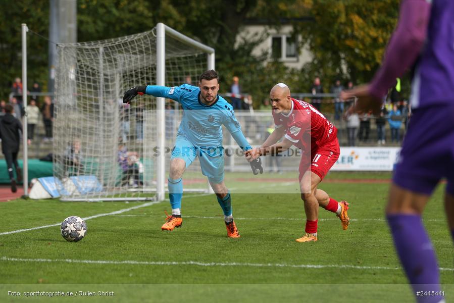 Fuchsparkstadion, Bamberg, 12.10.2024, sport, action, Fussball, BFV, 14. Spieltag, Regionalliga Bayern, FWK, FCE, FC Würzburger Kickers, FC Eintracht Bamberg - Bild-ID: 2445441