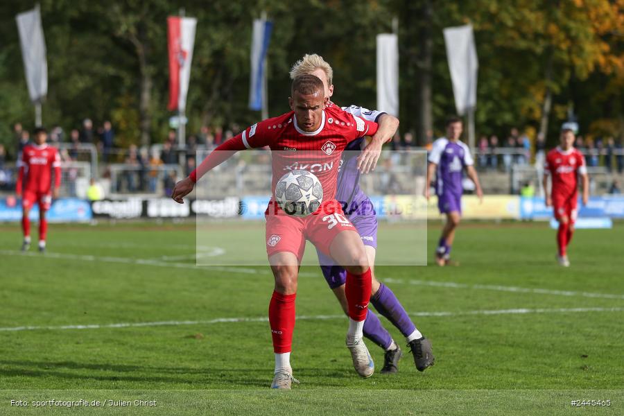 Fuchsparkstadion, Bamberg, 12.10.2024, sport, action, Fussball, BFV, 14. Spieltag, Regionalliga Bayern, FWK, FCE, FC Würzburger Kickers, FC Eintracht Bamberg - Bild-ID: 2445465